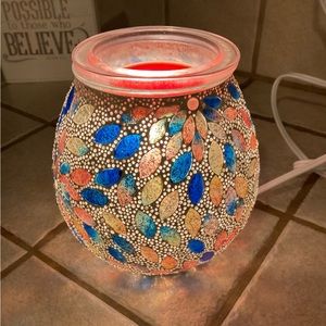 Scentcy Warmer Pearlescent Leaves